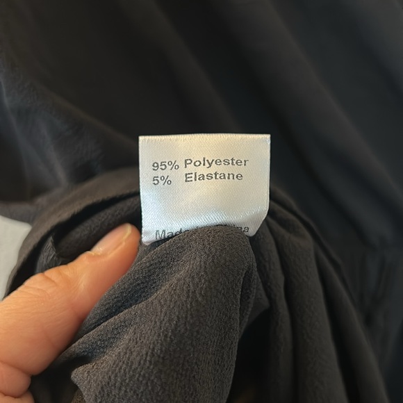 Princess Polly Ragnar Black Tie Front Cutout V Neck Romper - Picture 10 of 12